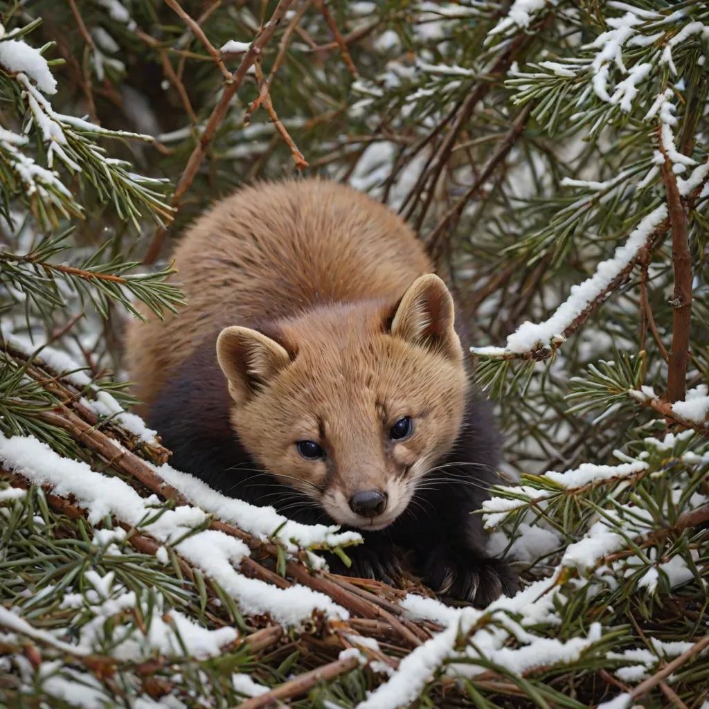 Czy kuny zapadają w sen zimowy? Poznaj ich zimowe zwyczaje