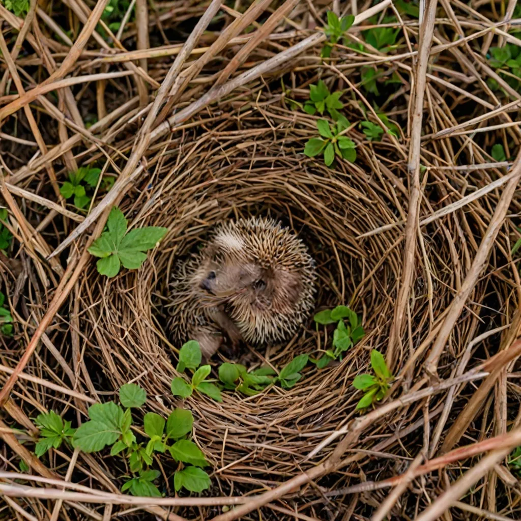 Jak rozpoznać gniazdo jeża? Poradnik dla miłośników przyrody