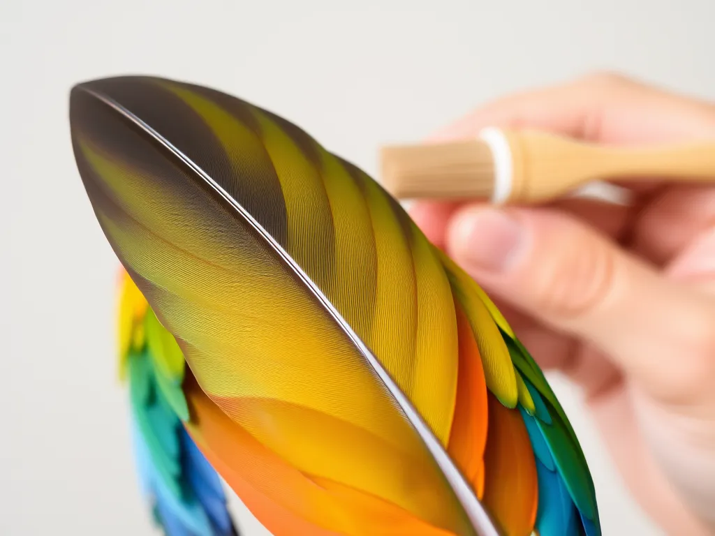 Prawidłowa pielęgnacja piór u papug – poradnik krok po kroku