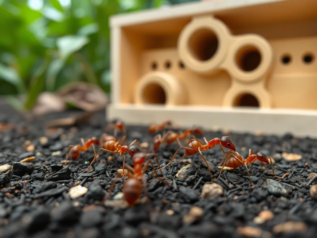 Hodowla mrówek jako edukacyjny projekt dla dzieci