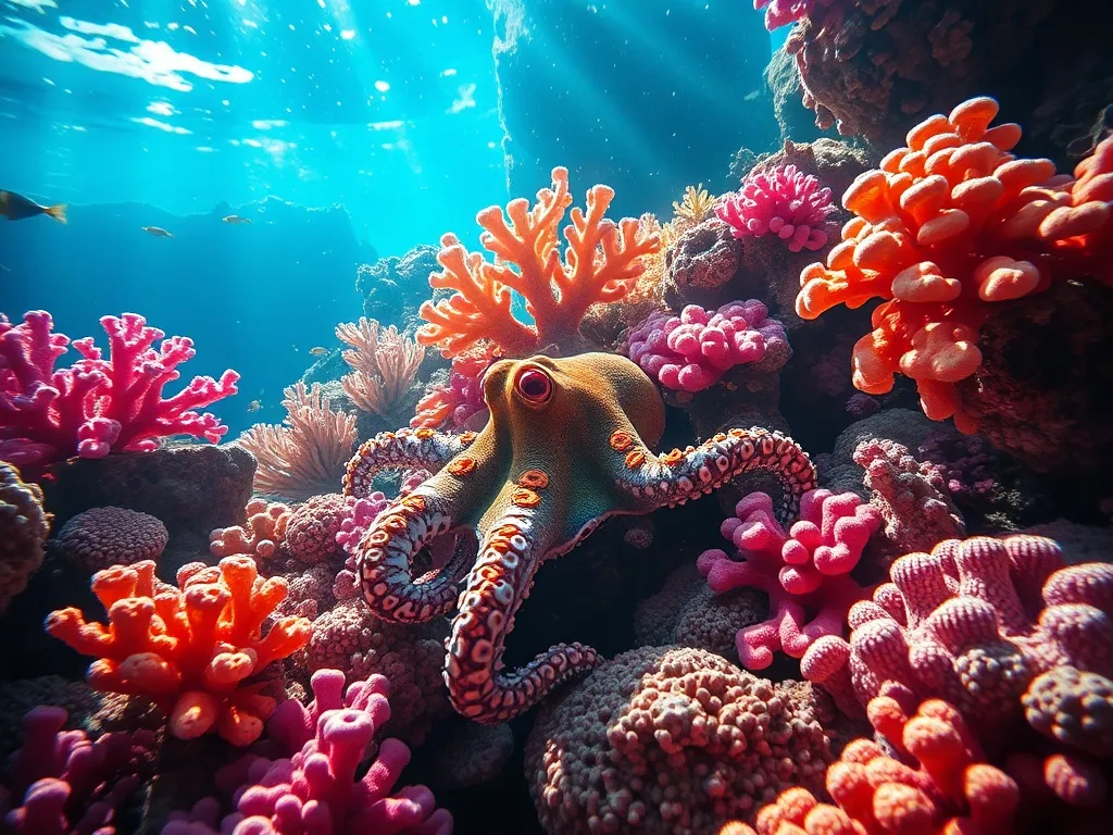 Ośmiornica – opis gatunku, cykl życiowy, zachowanie i ekologia