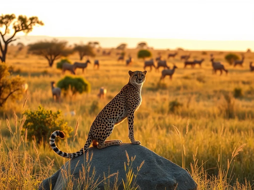 Gepard – charakterystyka, zasięg występowania, życie społeczne