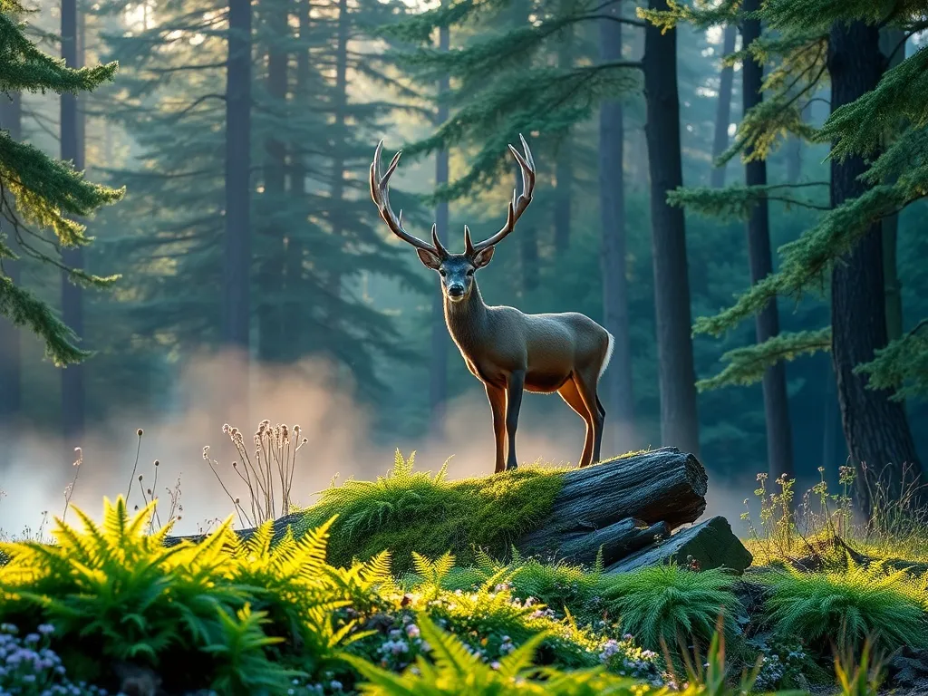 Jeleń – opis gatunku, występowanie, tryb życia i ochrona