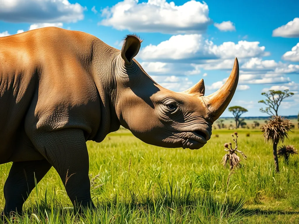 Nosorożec – charakterystyka, siedlisko, zagrożenia i ochrona